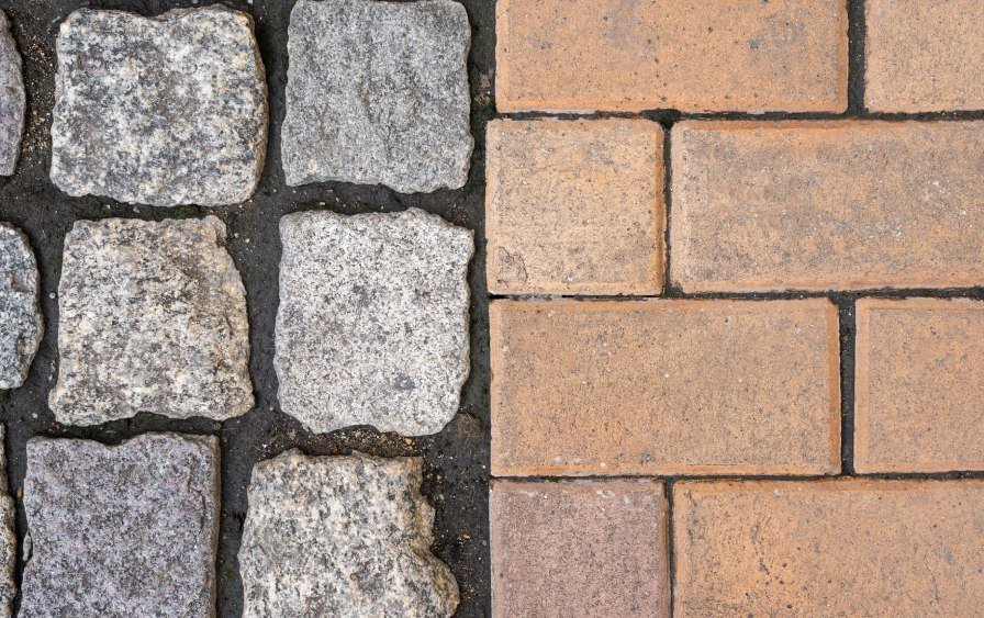 Tumbled pavers